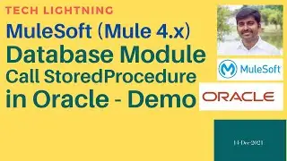 Mulesoft | How to call Stored Procedure in Oracle Database | Database Module | Mule4