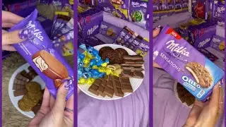 Milka🍫💜 Lunch time 🍫💜 ASMR   