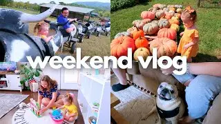 🎃 WEEKEND VLOG | Alice's first pumpkin patch & saying goodbye to Graham (his adoption)