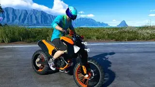 KTM 450 EXC Nightawk Limited Edition Off-Road bike | The Crew Motorfest