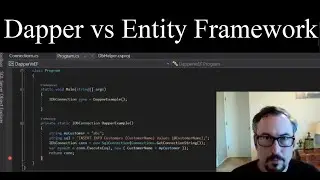 Dapper vs Entity Framework