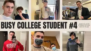 A Day in My Life as a Busy College Student | episodes 41-59 | Josh Slavin Compilation