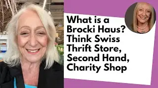 What is a Brocki Haus? Think Thrift Store, Second Hand Shop!