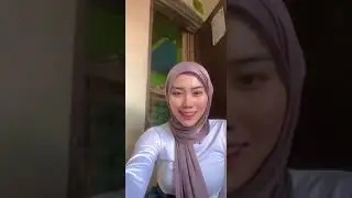 LIVE TIA HIJAB CANTIK MAIN LIDAH PART 3