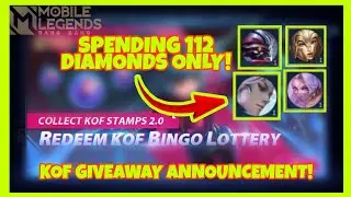 REDEEM KOF BINGO LOTTERY! KOF STAMPS 2.0 EVENT TASK! FREE KOF STAMPS! MOBILE LEGENDS BANG BANG