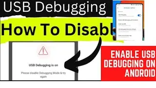 USB debugging is on How to Disable Any Android Phone Debugging Mode | Enable developer option