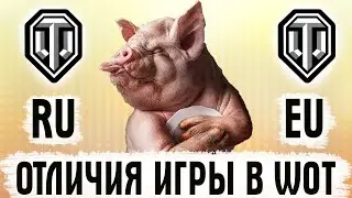 ВОТ В ЧЕМ ОТЛИЧИЯ WORLD OF TANKS НА RU И EU СЕРВЕРЕ! ТАНКОВЫЕ МРАЗИ В СТАЛЬНОМ ОХОТНИКЕ!