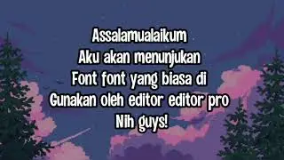 10 teks aesthethic yang biasa di Pakai Youtuber/editor!! + cara nya di kasih tau😍!!