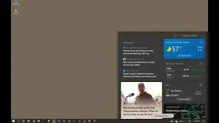 how to remove microsoft news from taskbar windows 10