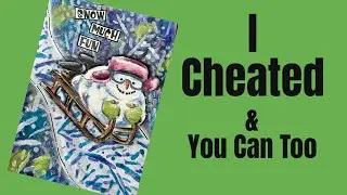 Mixed Media Art Journal Tutorial- CHEATING IN ART-NAPKIN JOURNAL