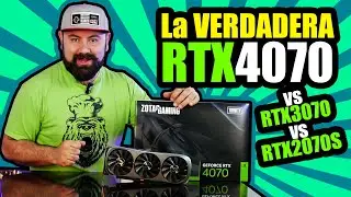 RTX 4070: VALDRA LA PENA el cambio de GENERACION? Zotac Trinity vs 3070 vs 2070S  - DrogaDigital