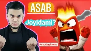 ASABIZNI TEKSHIRIB KO'RING? |  PSIXOLOGIYA |PSIXOLOGIK TEST