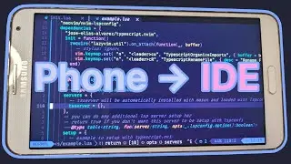Phone to IDE with Termux, Neovim with LazyVim