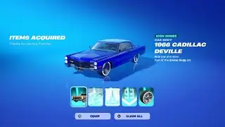 How To Get Snoop Dogg 1966 Cadillac Deville Car Body For FREE! (Fortnite)