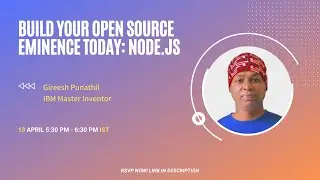 Build your Open source eminence today: Node.js