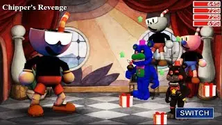 New Evil Cuphead Boss! FNaF World! (Mod)