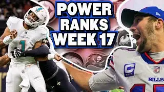 NFL Week 17 Power Rankings