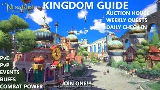 Ni No Kuni Kingdom Guide The Absolute Basics How to Use Beginner Tips Why You Should Join
