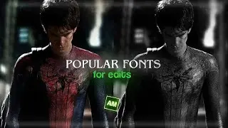 Popular Aesthetic Fonts for your edits | all software