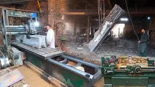 Amazing Handmade Production of Lathe Machine-How Its Made Lathe Machine | pakistani manufacturing