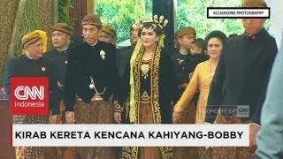 Kirab Kereta Kencana Akad Nikah Kahiyang - Bobby