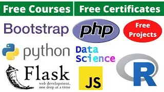 Udemy Free Certificate Courses PHP Python Flask R | Data Science | JS Bootstrap Online Classes