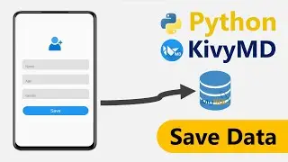 How to insert data into database using Python & KivyMD