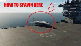 How to choose the spawn on aircraft carriers in DCS mission editor