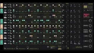Smaolab updates M4L The Drummer multi-step-sequencer to v1.2