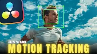How to use IntelliTrack in Davinci Resolve 19 Studio | Tracking Tutorial