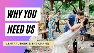 Central Park Wedding Package with a backup location in case of bad weather