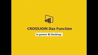 CROSSJOIN function (DAX) - DAX function CROSSJOIN - Dax functions Tutorials