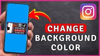 How to Change BACKGROUND Color On Instagram Story - Instagram Tutorial