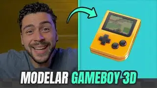 Como FAZER um GAMEBOY 3D no Cinema 4D