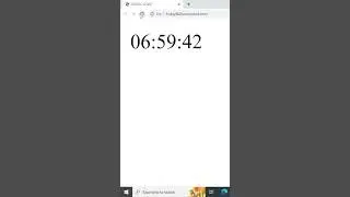 Digital clock in just 5 min |  #htmlcss #digitalclock #javascript #html #clock #css #design #hovero