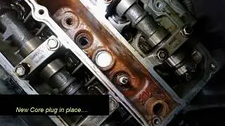 Ford 1.6 zetec core plugs in Cylinder head  replacement