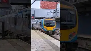 TransPennine Express 185133 departs Leeds for Hull.