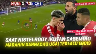 Sampe Kena Marah Casemiro & Nistelrooy!!! Aksi Blunder Garnacho Yang Bikin Naik Amarah Casemiro
