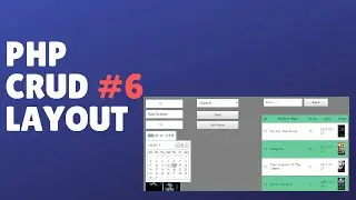 PHP And MySQL CRUD (Insert,Update,Delete) Tutorial - PART 6   LAYOUT