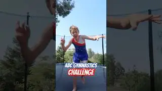 ABC Gymnastics Challenge 🤸‍♂️🏆💪  Ballinger Family #gymnastics #olympics #challenge