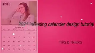 calendar design tutorial