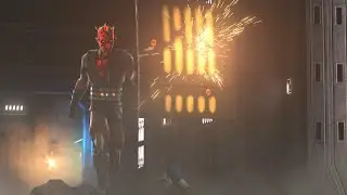 Darth Maul's Hallway Scene [4K HDR] - Star Wars: The Clone Wars