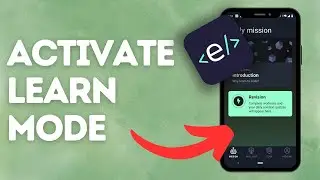 How to activate learn mode on Enki?