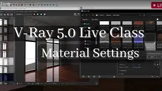 Material Settings in V-RAY 5.0 | V-Ray 5.0 Tutorial with SketchUp