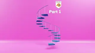 Spiral Staircase In Blender | PART 1 
