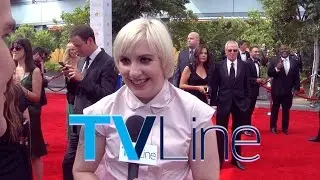 Emmys 2014 - Lena Dunham Girls Interview - TVLine