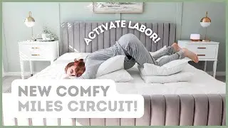 NEW COMFY Miles Circuit | Labor Inducing Exercises / Labor Prep at 37+ weeks pregnant!