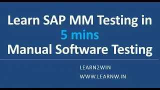 Testing SAP | SAP Manual Testing | sap mm testing | sap mm test case execution | erp testing #sapmm