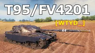 World of Tanks T95/FV4201 Chieftain - 3 Kills 11,7K Damage