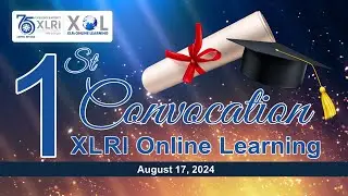 1st Convocation XLRI Online Learning (XOL) 2024